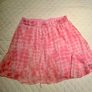 Pink skirt